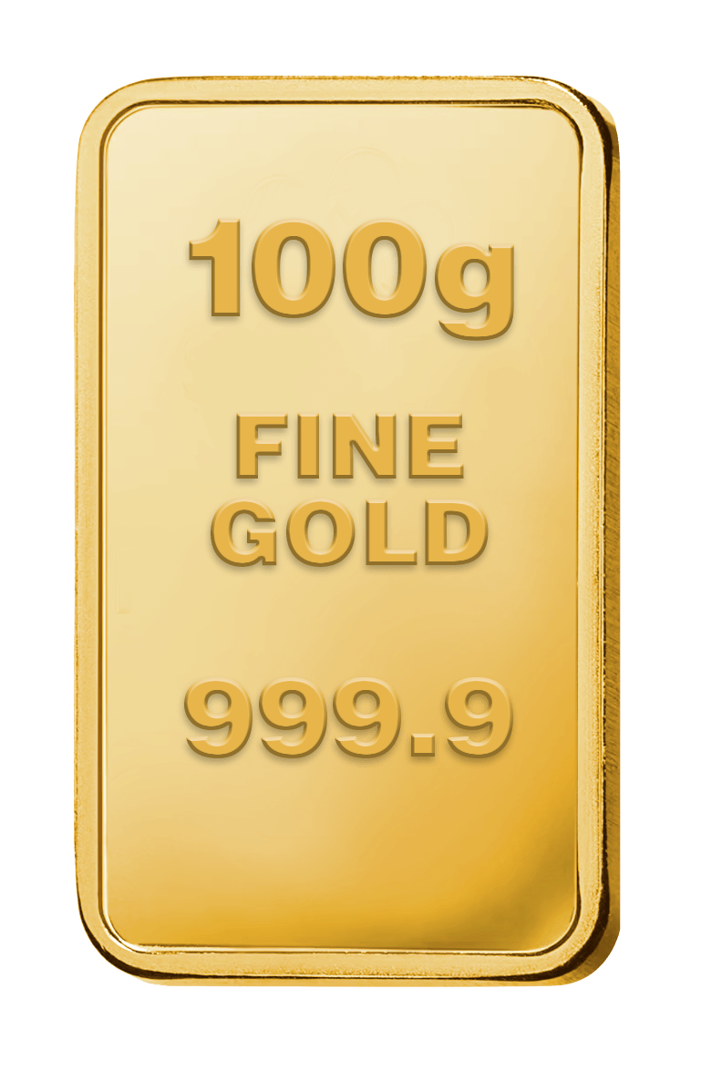 Gold bar 100g