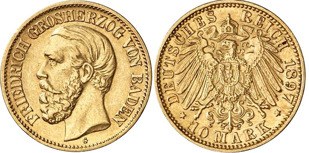 10 Χρύσα Μάρκα Friedrich 1890-1901