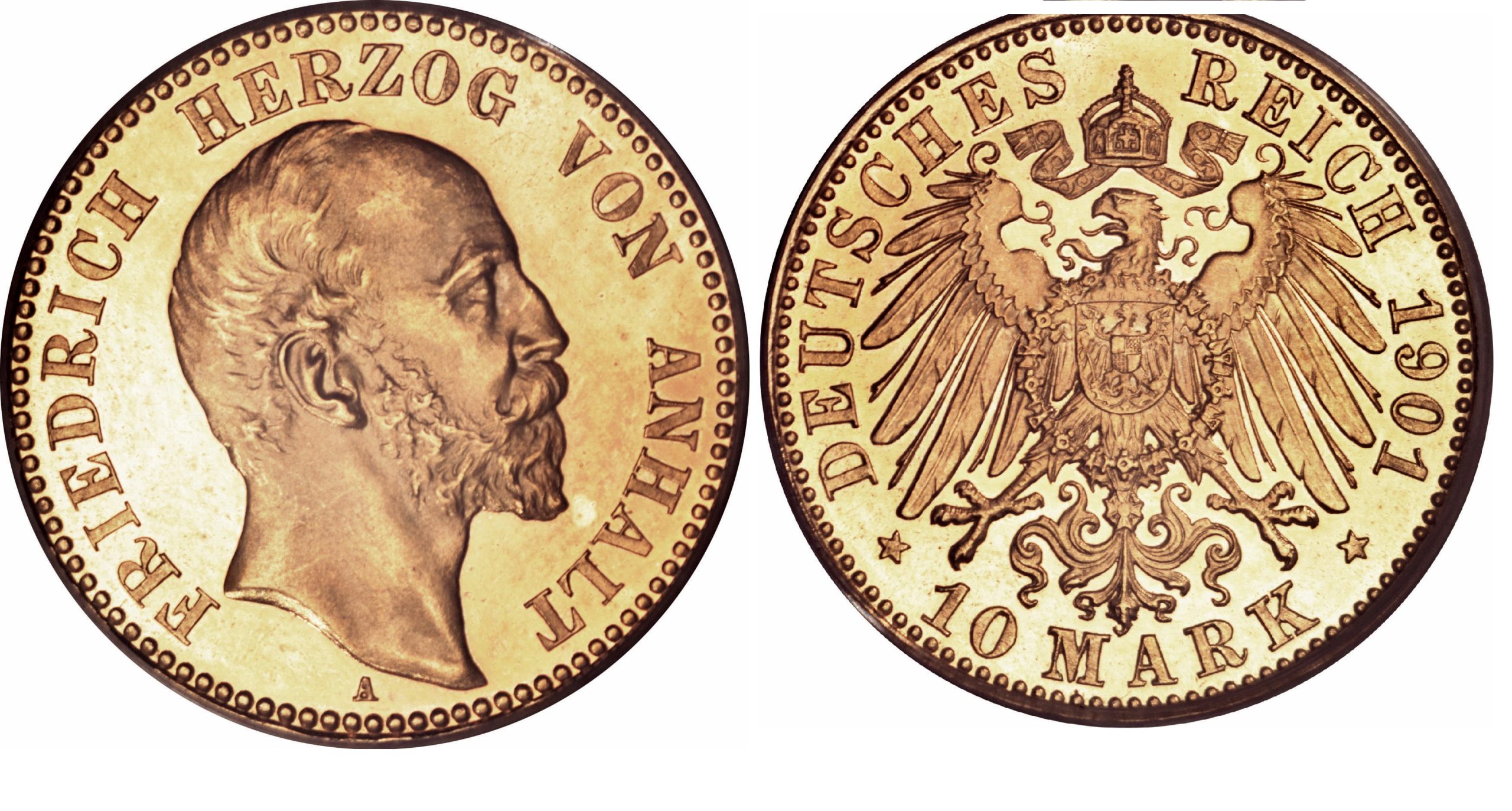 10 Χρυσά Μάρκα Friedrich 1896-1901