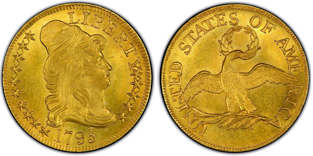 5 Χρυσά Δολάρια “Liberty-Small Eagle”