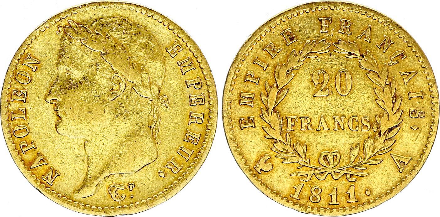 20 Χρυσά Φράγκα Ναπολέων Ι