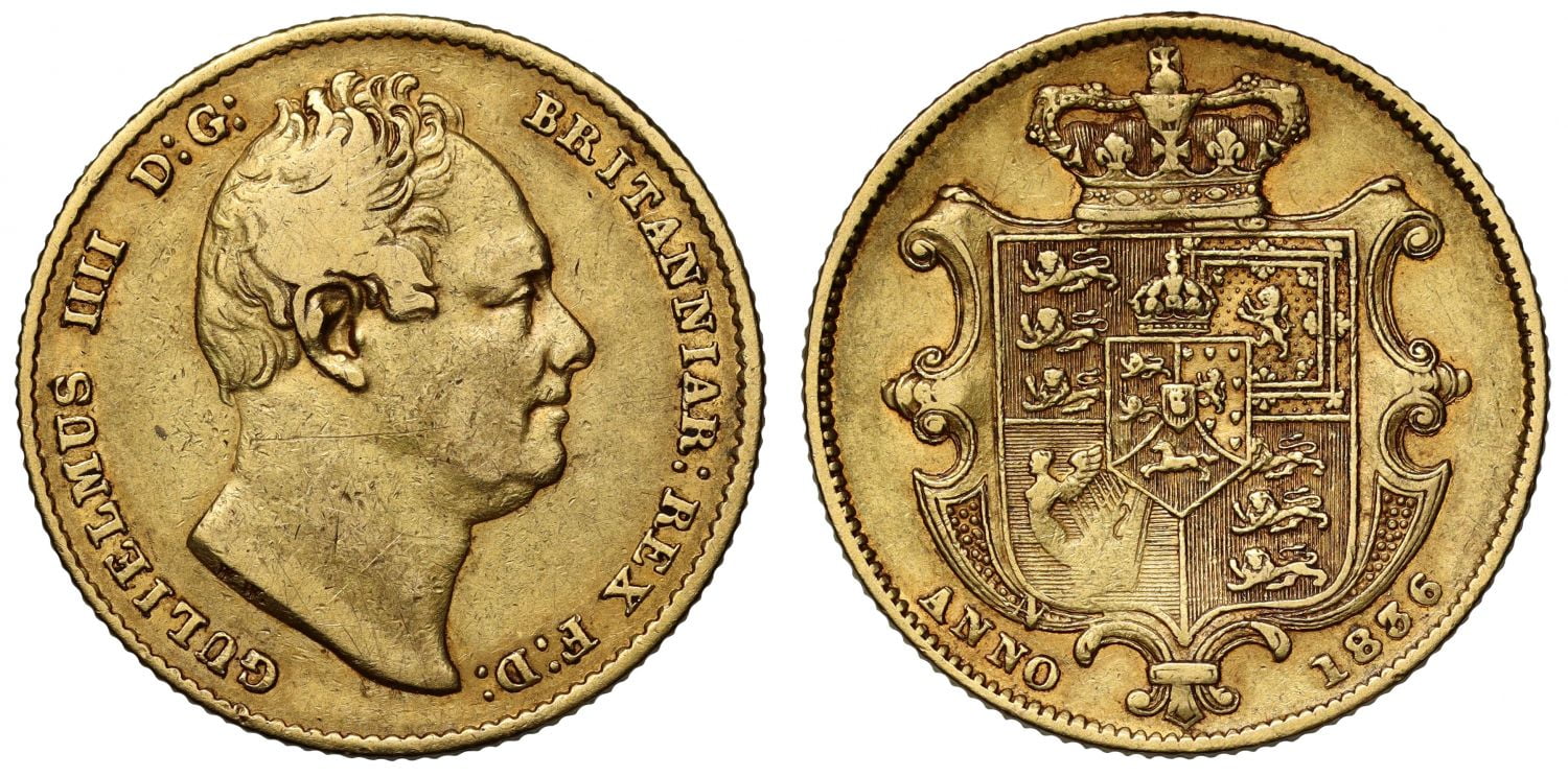 Χρυσό Μισόλιρο Αγγλίας Γουλιέλμος IV