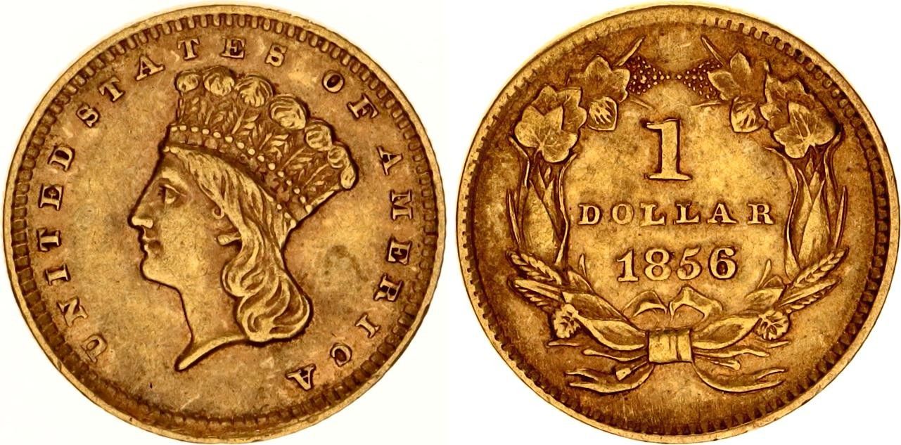 1 Χρυσό Δολάριο “Large Indian Head”