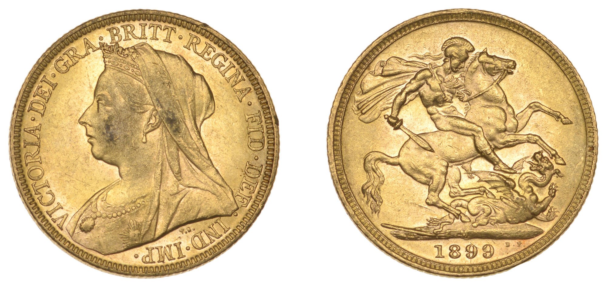 Χρυσή Λίρα Αγγλίας Βικτώρια 1899 M