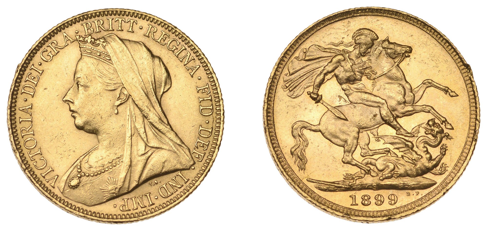 Χρυσή Λίρα Αγγλίας Βικτώρια 1899 S