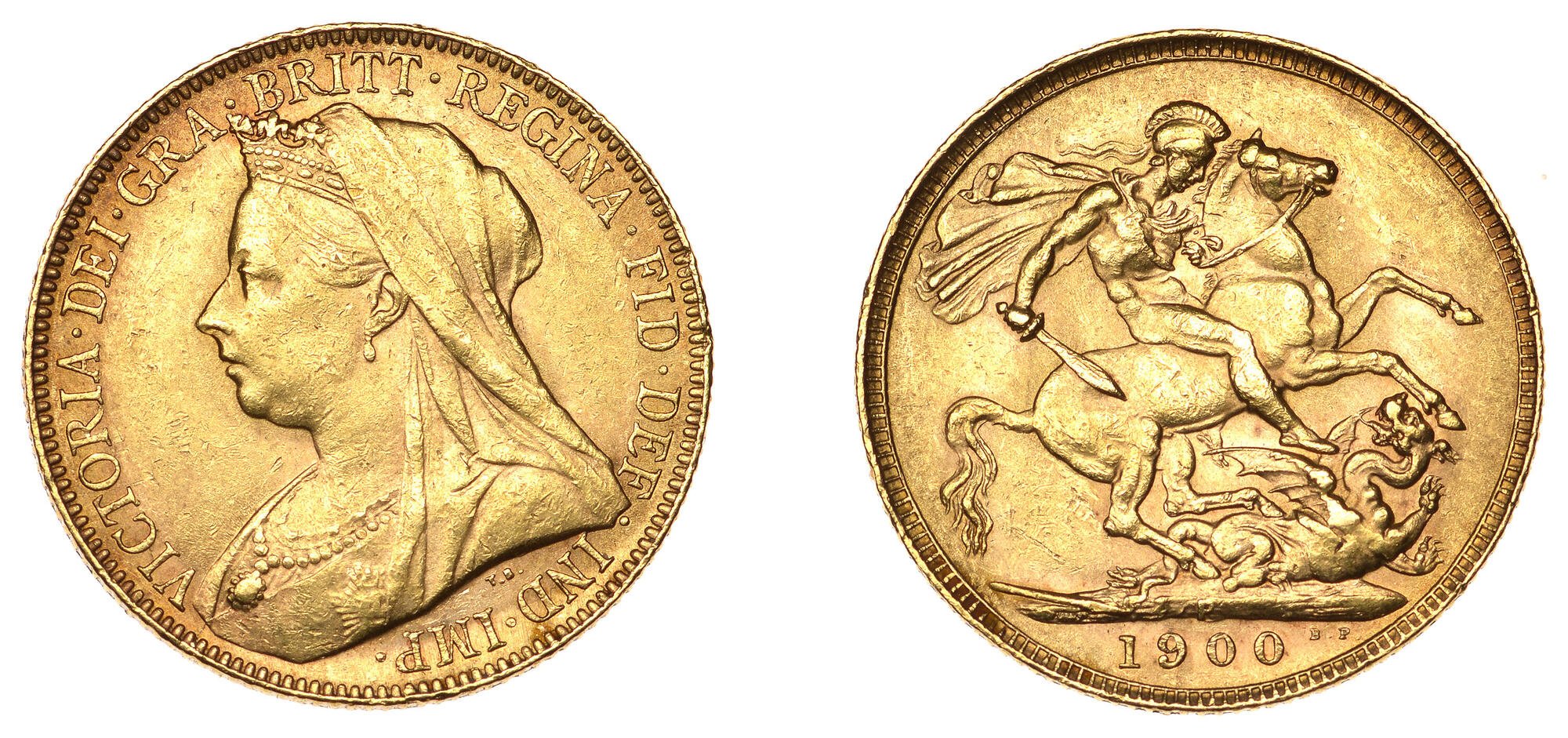 Χρυσή Λίρα Αγγλίας Βικτώρια 1900 P
