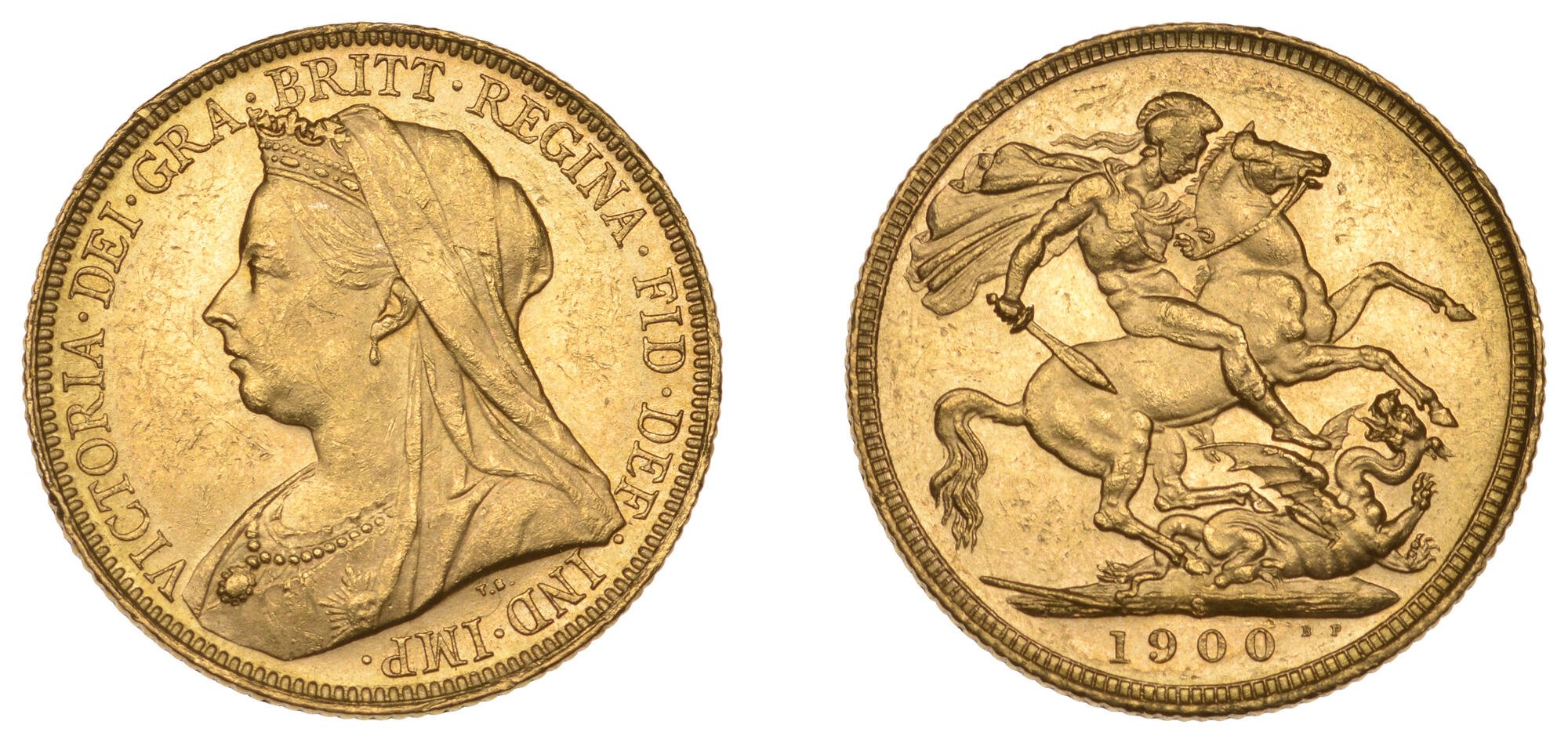 Χρυσή Λίρα Αγγλίας Βικτώρια 1900 S
