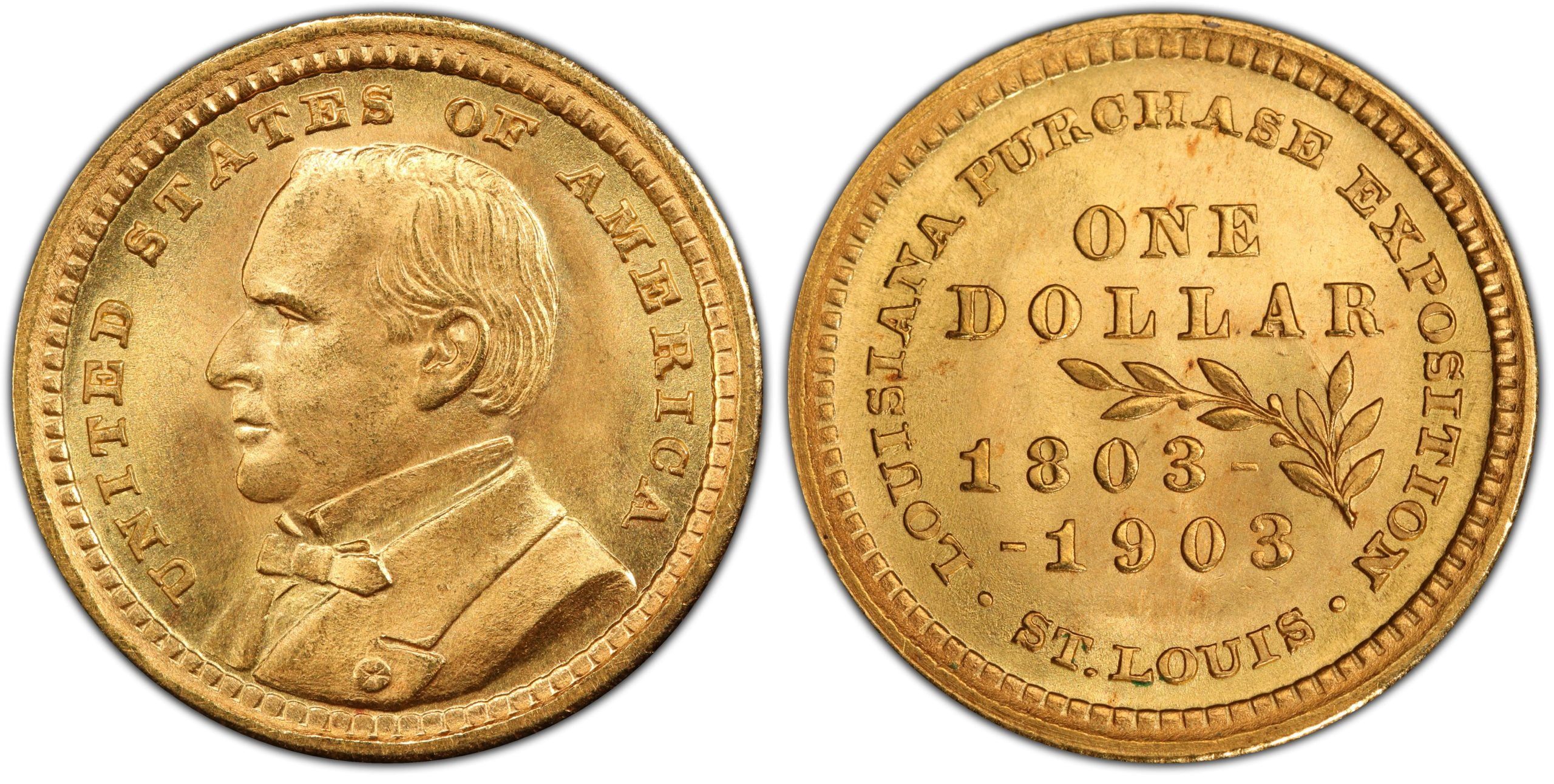 1 Gold Dollars (William McKinley)