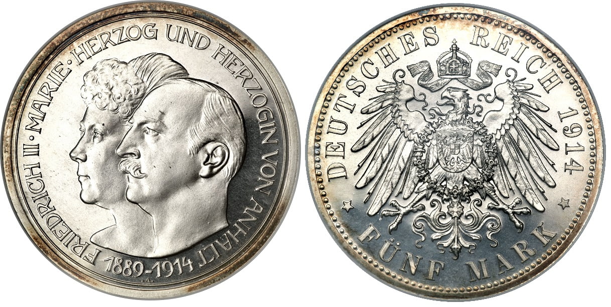 5 Silver Mark Friedrich II
