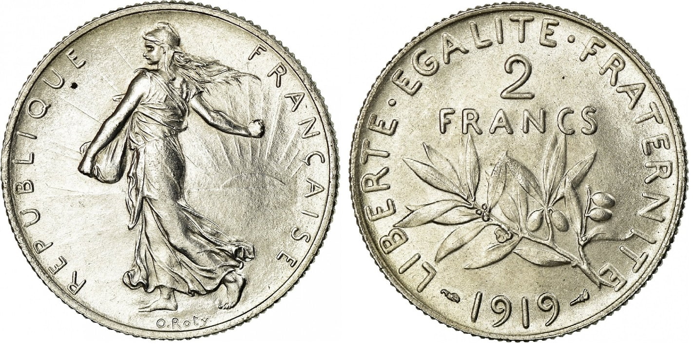 2 Silver Francs