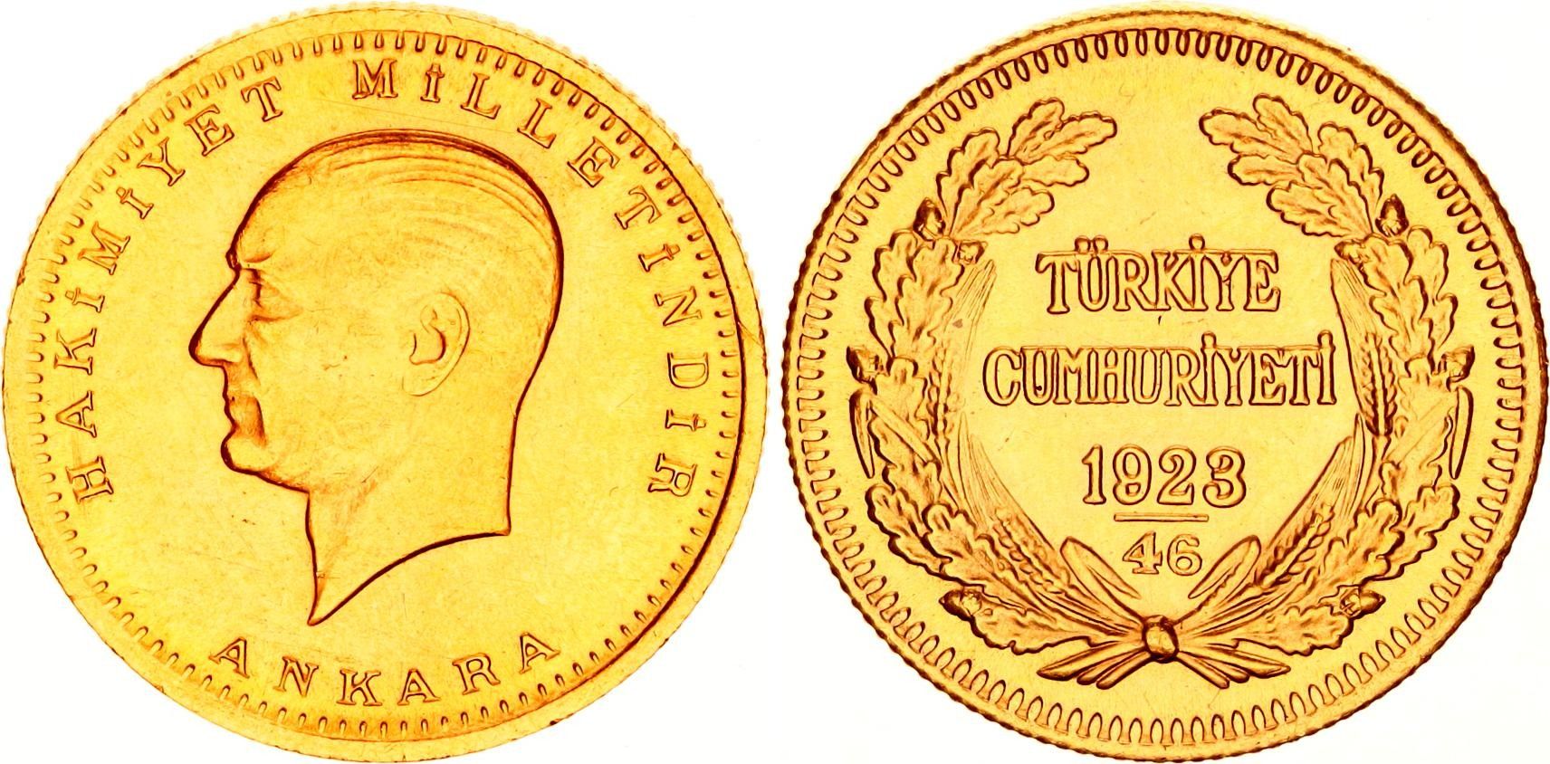 50 Kurush Turkish Gold Pound
