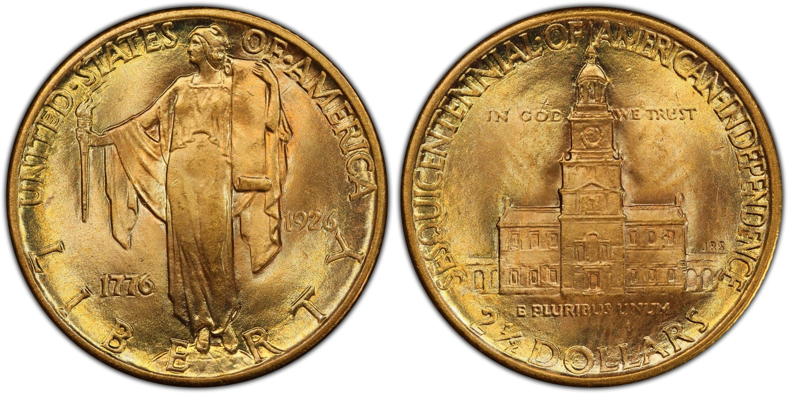 2½ Gold Dollars Independence