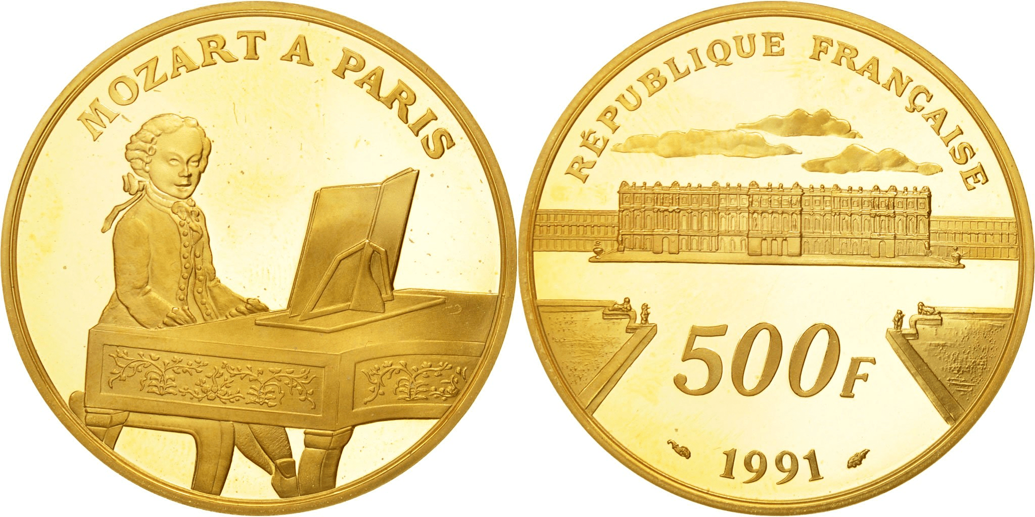 500 Χρυσά Φράγκα Μότσαρτ