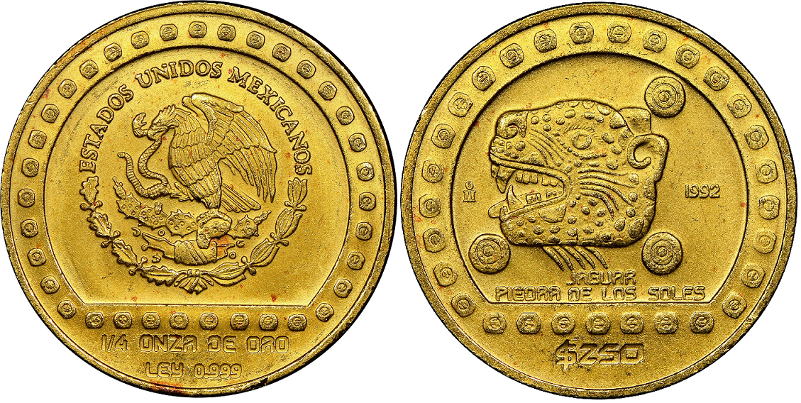 250 Χρυσά Πέσος “Jaguar”