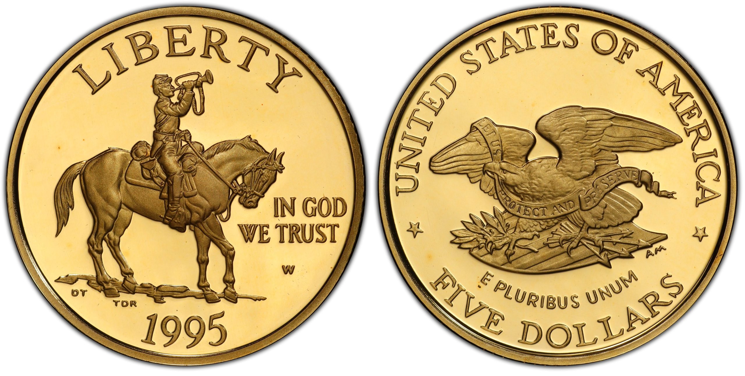 5 Χρυσά Δολάρια “Civil War Battlefields”