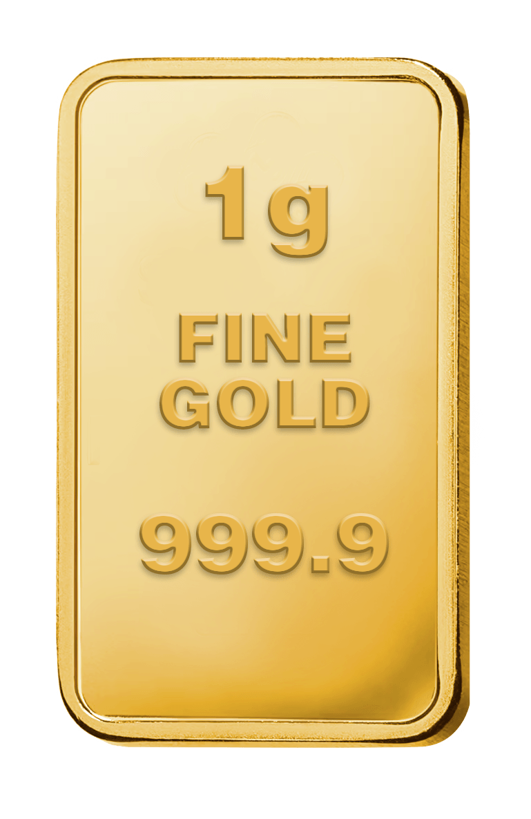 Gold bar 1g