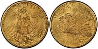20 Gold Dollars (Double Eagle)