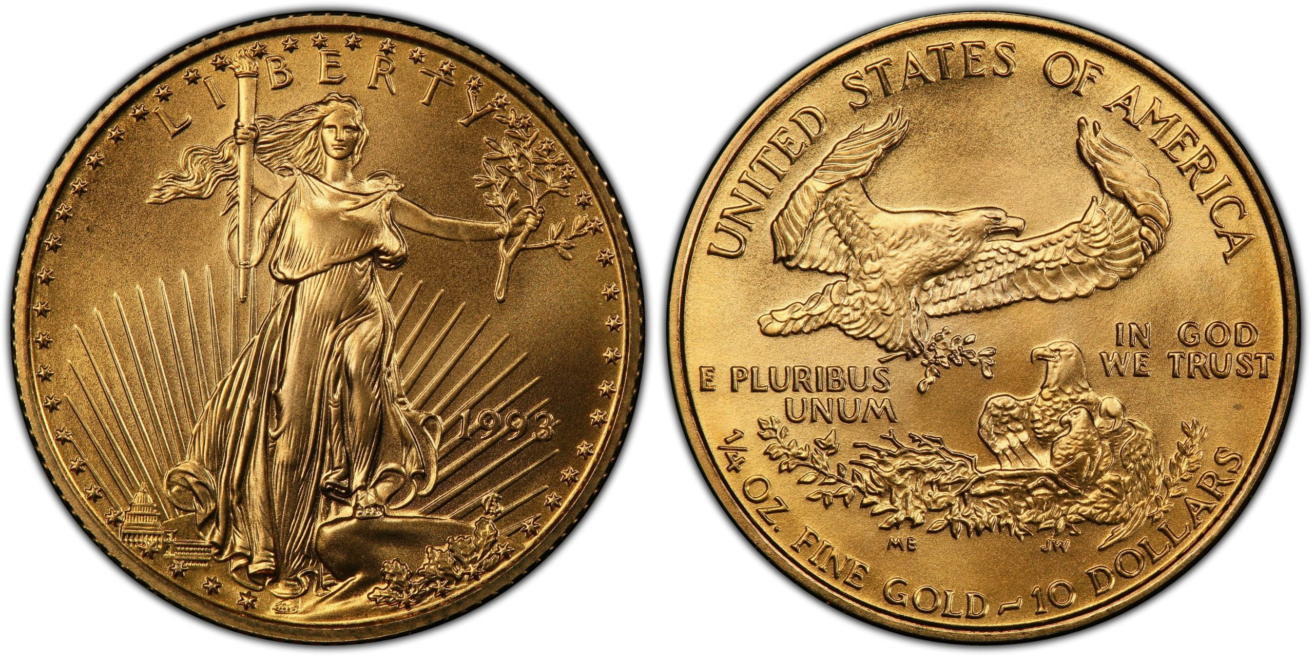 10 Χρυσά Δολάρια ”American Gold Eagle”