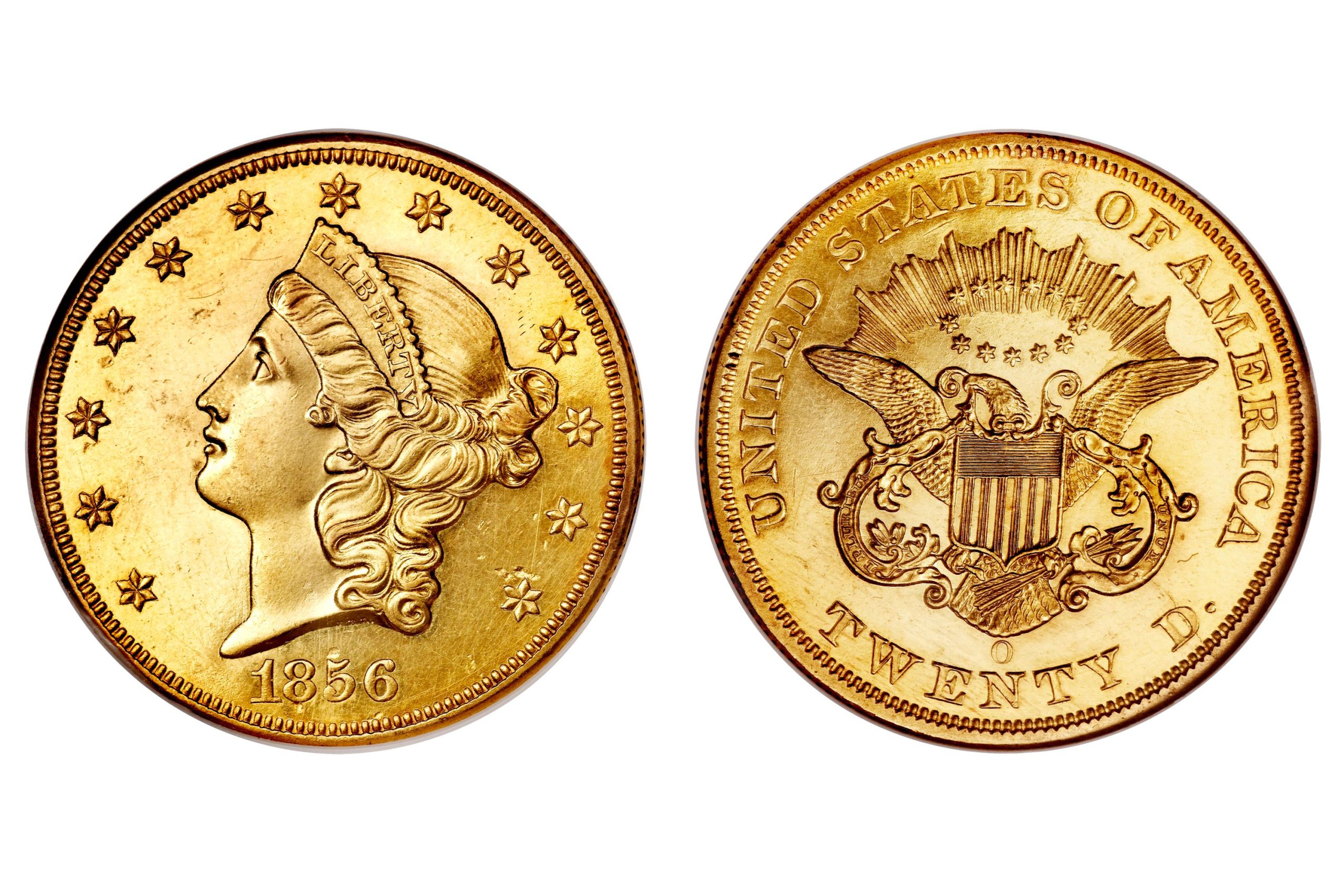 20 Gold Dollars Liberty Head-Double Eagle