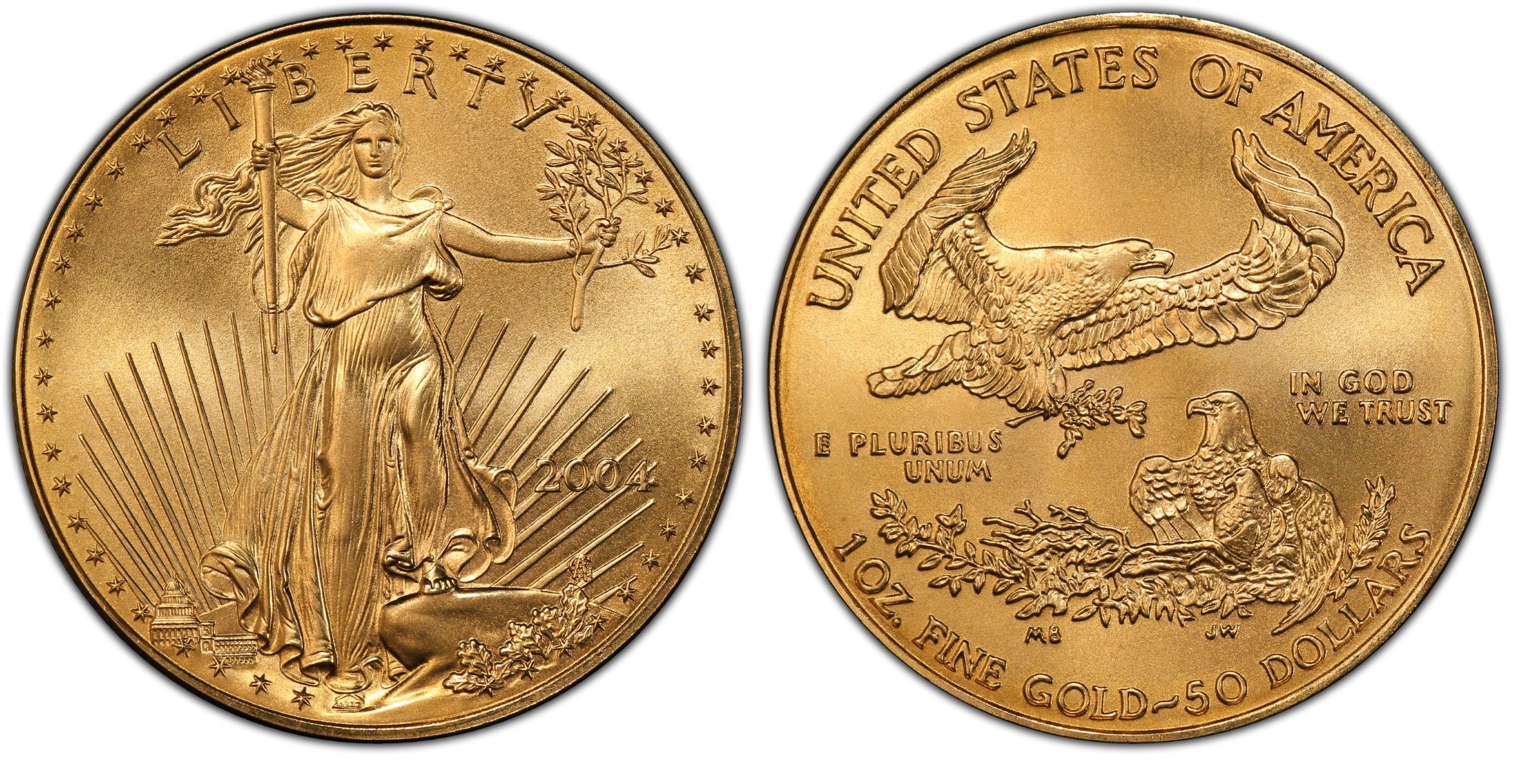 50 Χρυσά Δολάρια ”American Gold Eagle”