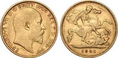 ½ Χρυσές Λίρες Αγγλίας(Μισόλιρο) -1/2 Gold Half-Sovereign