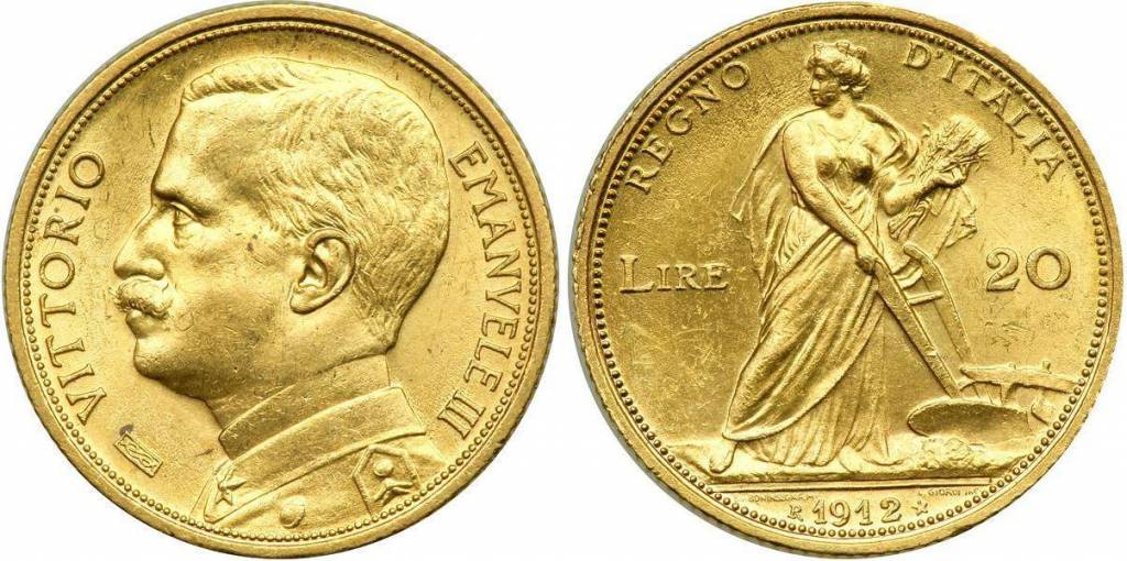 20 Χρυσές Λιρέτες Vittorio Emanuele III blog