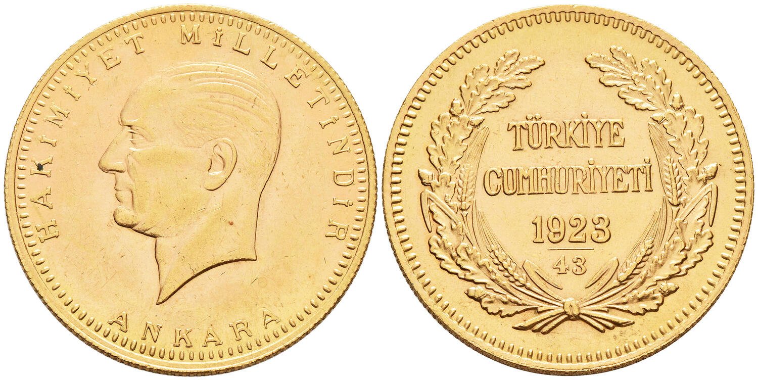 100 Kurush Τουρκική Χρυσή Λίρα