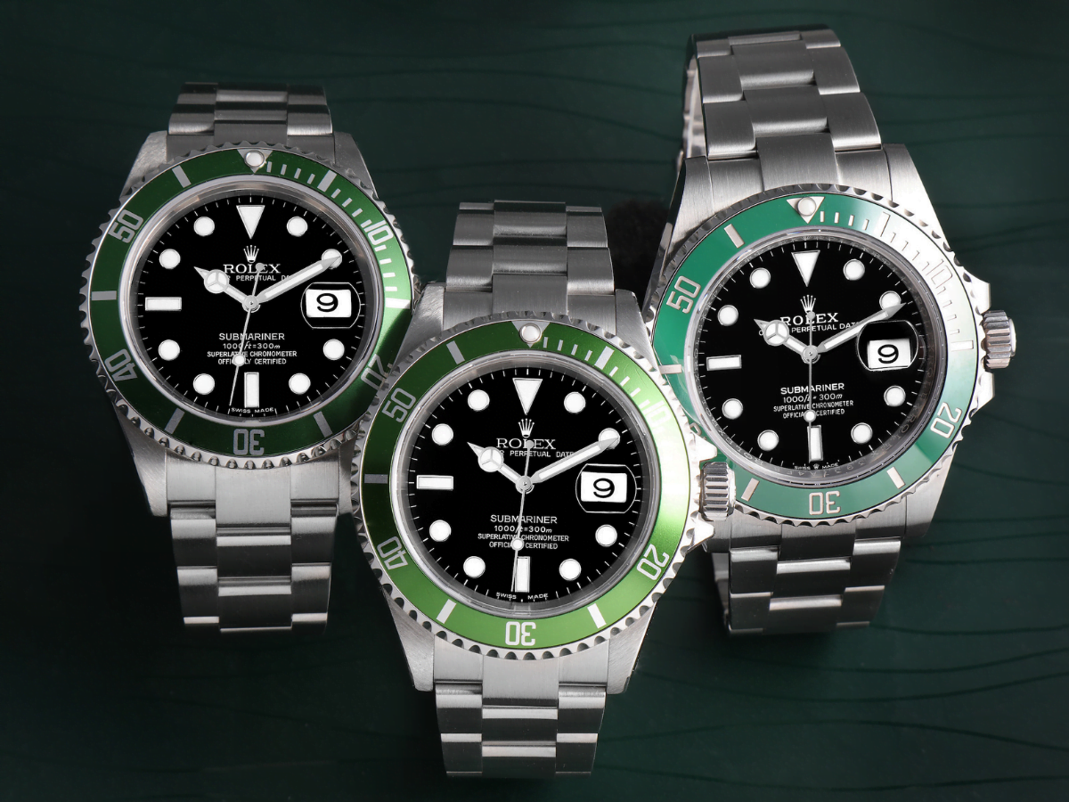 Green Rolex Submariner: Iconic High Value Watches