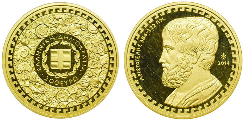 200 Gold Euro Aristotle