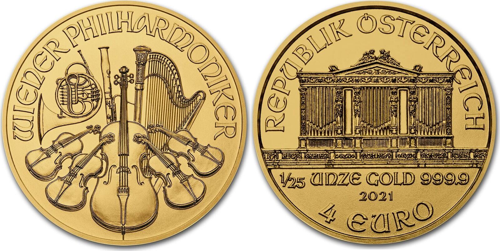 4 Gold Euro Vienna Philharmonic