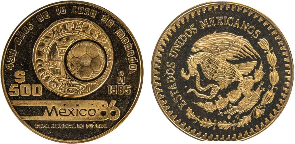 500 Χρυσά Πέσος ”Mexico City Mind”