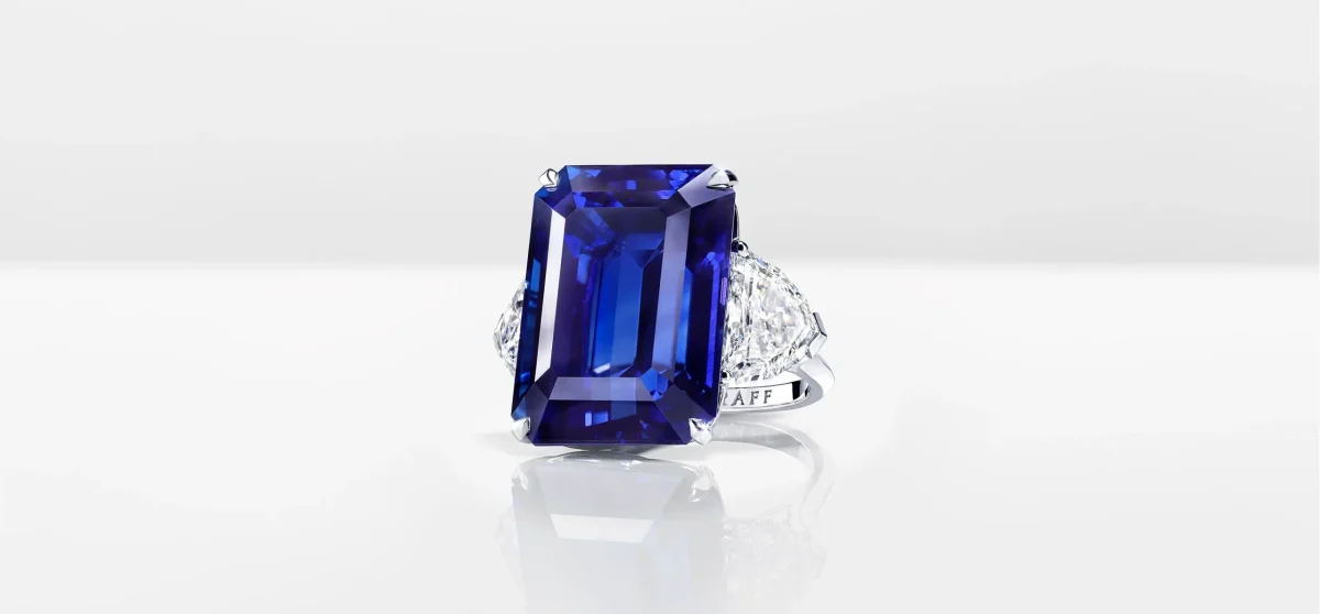 Sapphire, the blue gemstone.