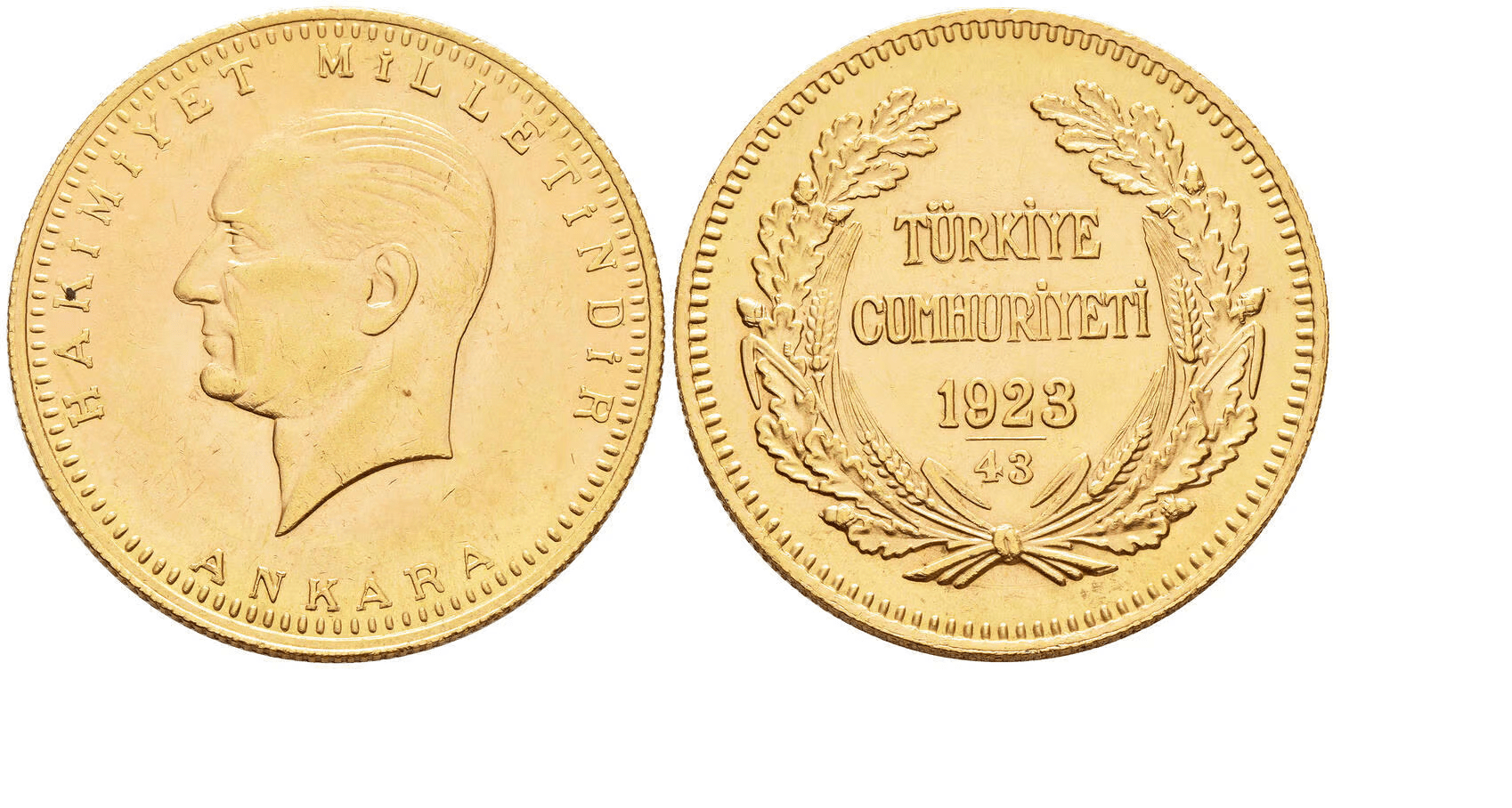 500 Kurush Turkish Gold Pound