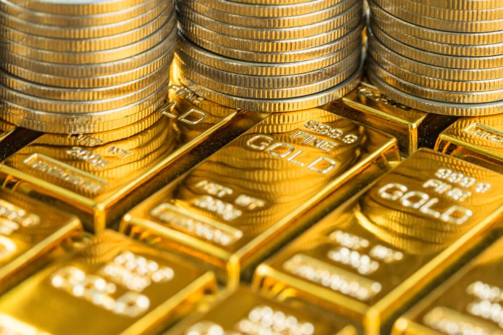 χρυσές ράβδοι ή χρυσά νομίσματα ανήκουν στις ασφαλείς επιλογές αγοράς χρυσού