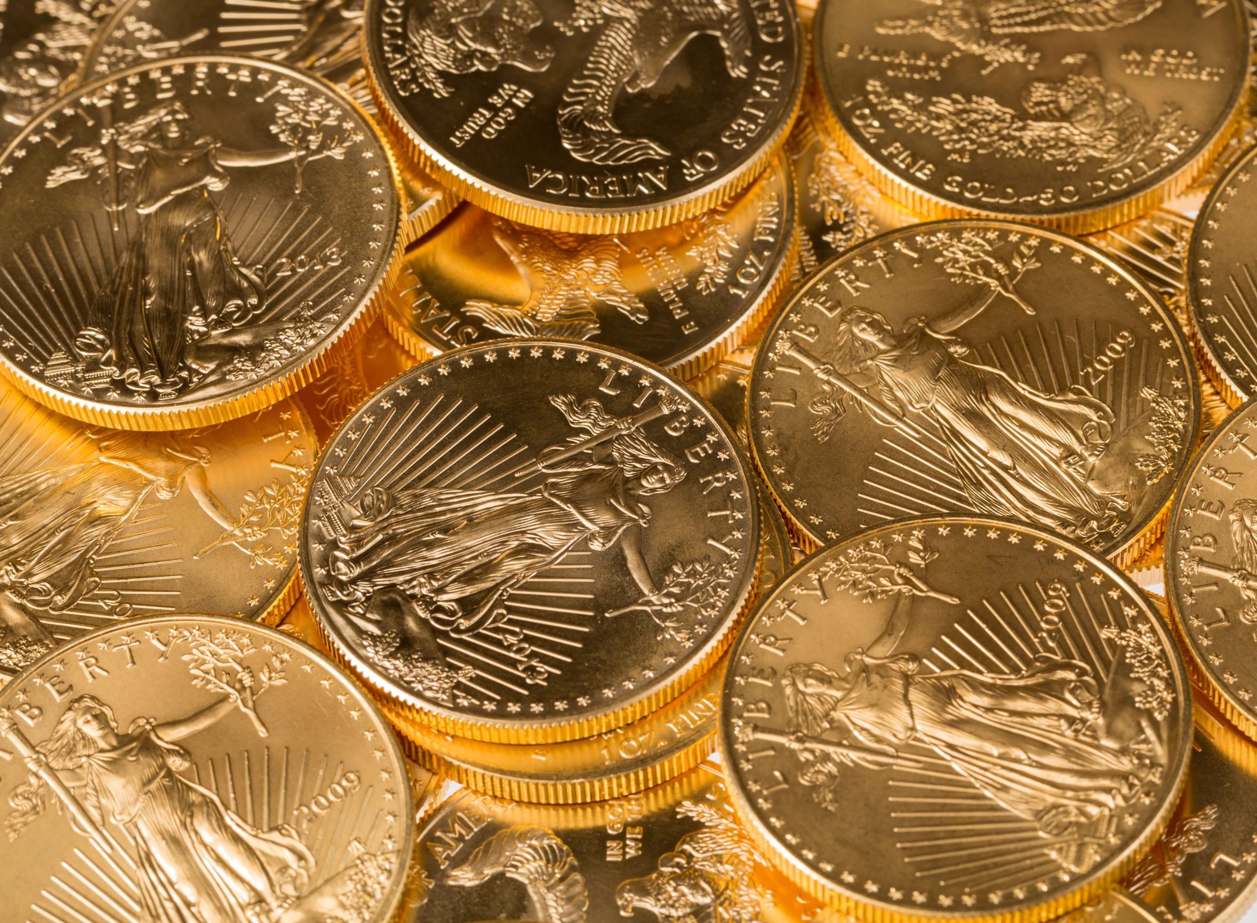 Συλλογή από χρυσά νομίσματα