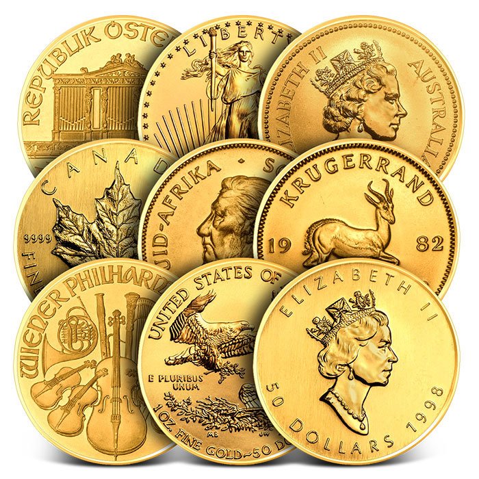 Τα πιο δημοφιλή χρυσά νομίσματα